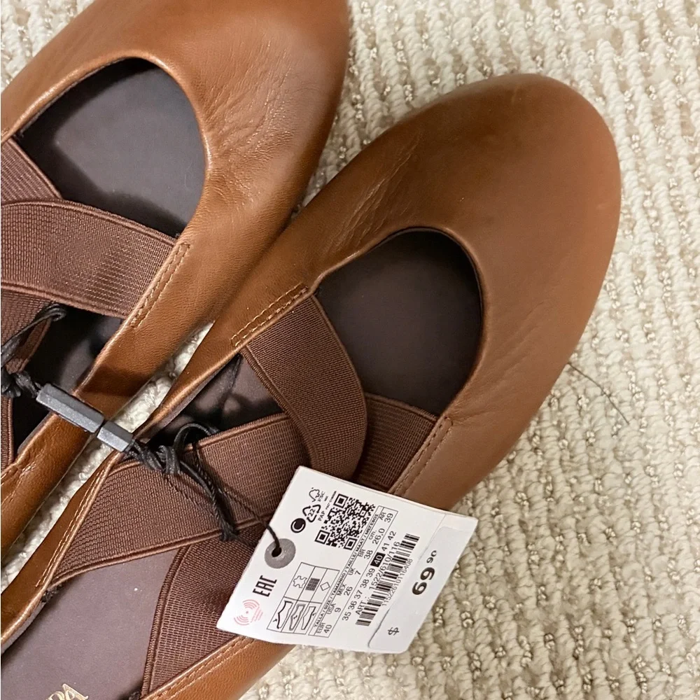 Zara Tan Women's Loafers - Picture 4 of 5